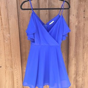 NWT Charlotte Russe Cold Shoulder Dress